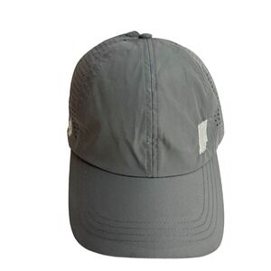 VIMHUE Hat Cap Strap Back Women's sz 57 Gray Mesh Ponytail adjustable Indiana